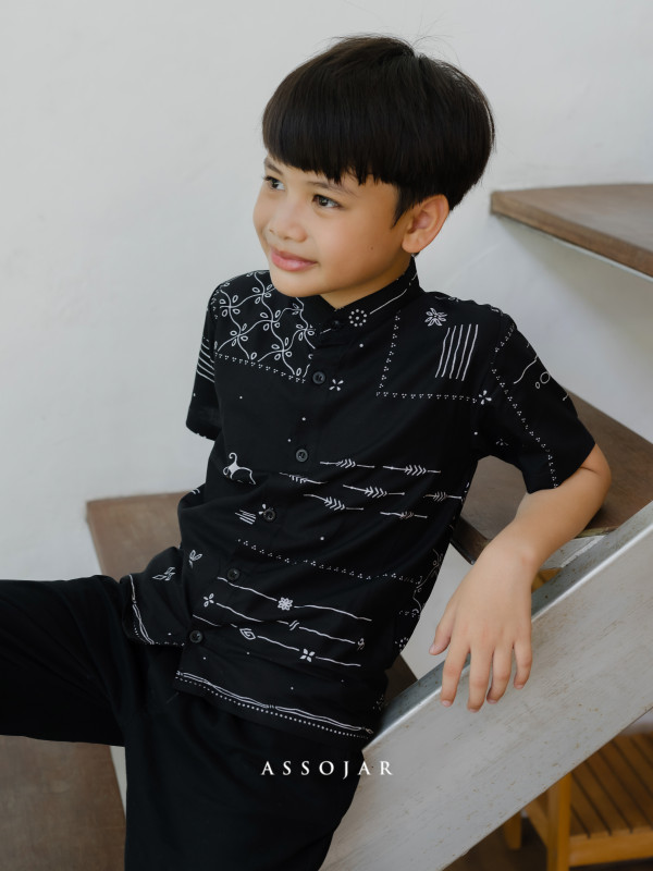 Kemeja Anak Lekat - Varian 2